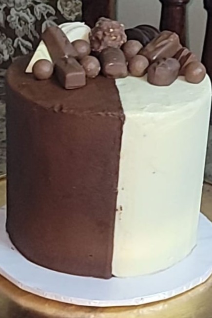 Gray dessert